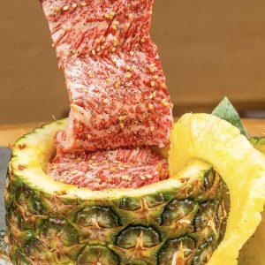 和牛菠萝卷